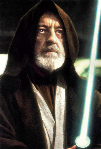 Alec Guinness in Star Wars - Episode IV - A New Hope (1977)