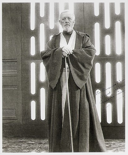 Alec Guinness in Star Wars (1977)