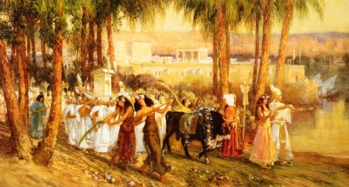 Bridgeman-Frederick-Arthur-Procession-in-Honor-of-Isis
