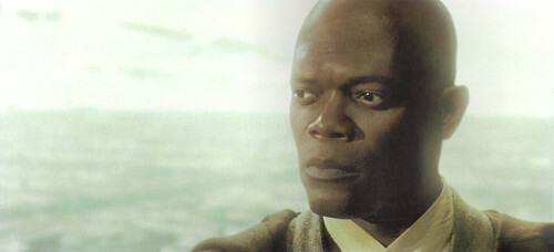 Samuel Jackson in Star Wars - Episode I - The Phantom Menace (1999)
