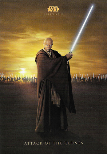 Samuel L. Jackson in Star Wars - Episode II - Attack of the Clones (2002)