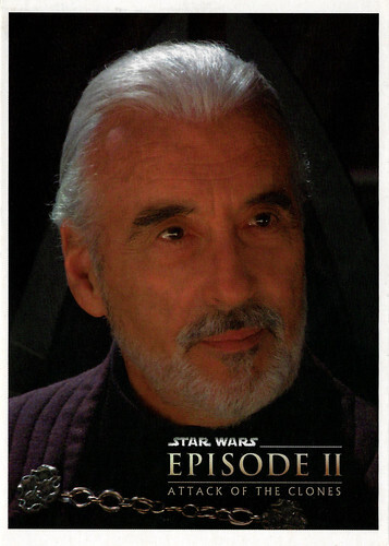Christopher Lee in Star Wars: Episode II - Attack of the Clones (2002)