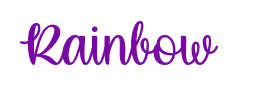 rainbow-in-june-font