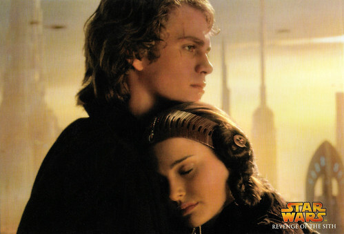 Hayden Christensen and Nathalie Portman in Star Wars - Episode III - Revenge of the Sith (2005)