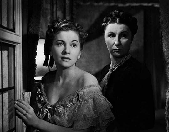 Joan Fontaine and Judith Anderson in Hitchcock's