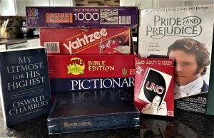 Games, books, movies for New Year's Eve