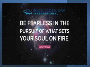 Fear: Leaving it Behind