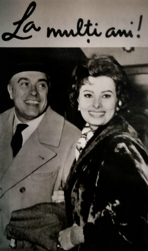 La multi ani! Carlo Ponti, Sophia Loren