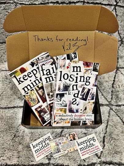Keeping Minds, Losing Minds and Failing Minds suspense, mystery, thriller, romance trilogy novels by Vinal Lang.