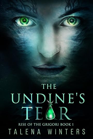 Original cover for The Undine's Tear with the Tear in the title