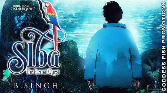 Goddess Fish book tour banner for Siba - The Eternal Quest