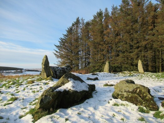 Fallen stones in the foreground here at Aikey Brae Stone Circle. Ailish Sinclair | Writer