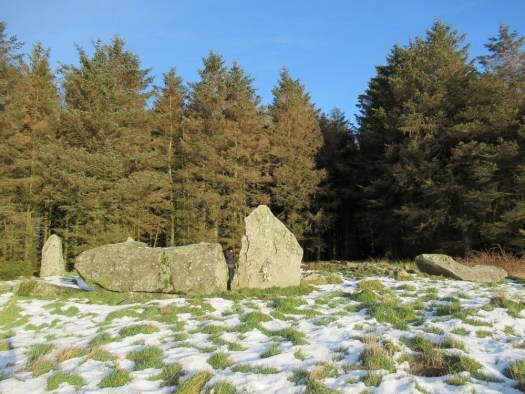 Aikey Brae stone circle in the sun and snow | Ailish Sinclair, writer.