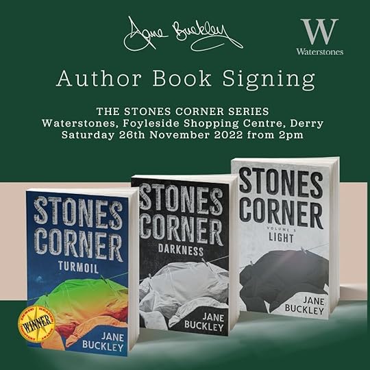 I would love to see as many smiling faces as possible at my book signing in @waterstonesfoyleside tomorrow. This is a big 'pinch me' moment so I would really really appreciate your support Derry - come say hello! ❤#derry #londonderry #derrycity #ci