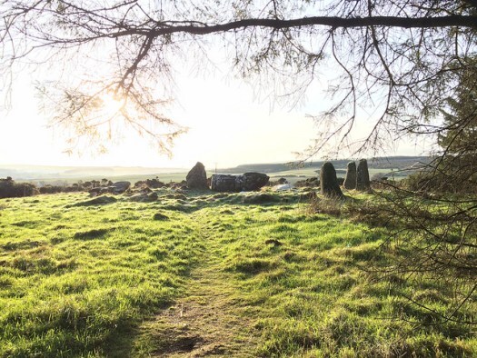 Aberdeenshire stone circles: Aikey Brae stone circle