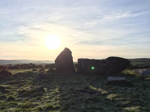 Aberdeenshire stone circles: frost and sun