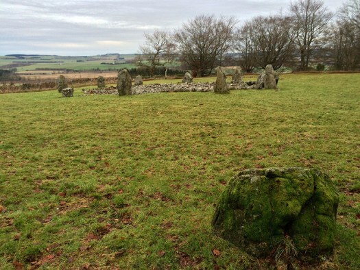Aberdeenshire stone circles: Daviot