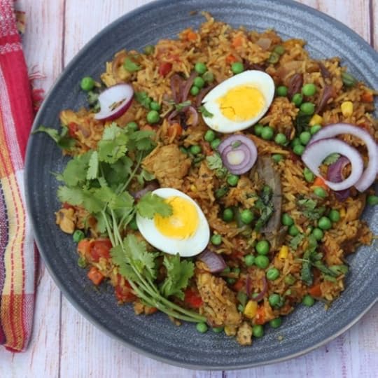 Quick and Easy Chicken and Vegetable Biryani