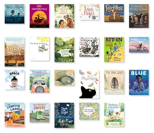 Image of 23 Picture Books that make up part of My Year in Books -2022.
