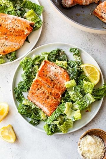 Salmon Caesar Salad