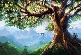 Tree of Life Norse valleys mountains