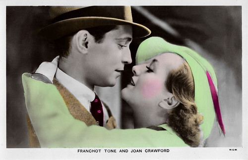 Franchot Tone and Joan Crawford in Sadie McKee (1934)