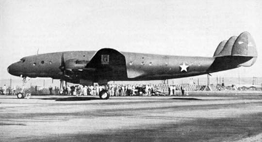 Prototype C-69 Constellation at Burbank, CA, 9 Jan 1943 (US Navy photo)