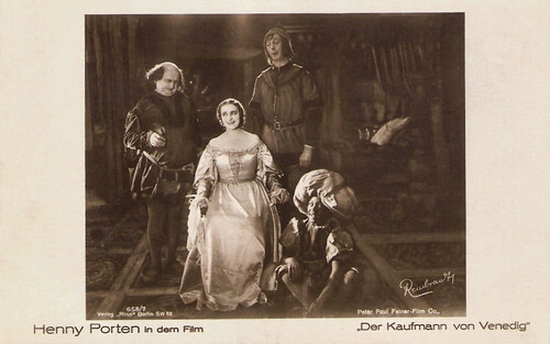 Henny Porten in Der Kaufmann von Venedig (1923)