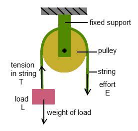 Why is lifting a bucket of water using a pulley easier than lifting the ...