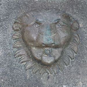 Lion fountain in Beth She'an