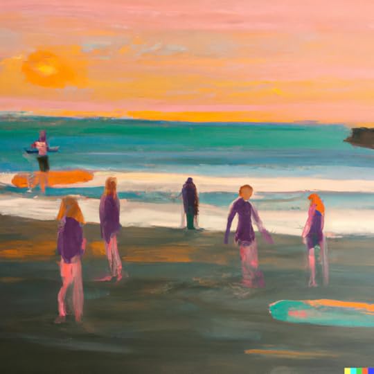 An impressionist oil painting of the perfect Tuesday created using DALLE