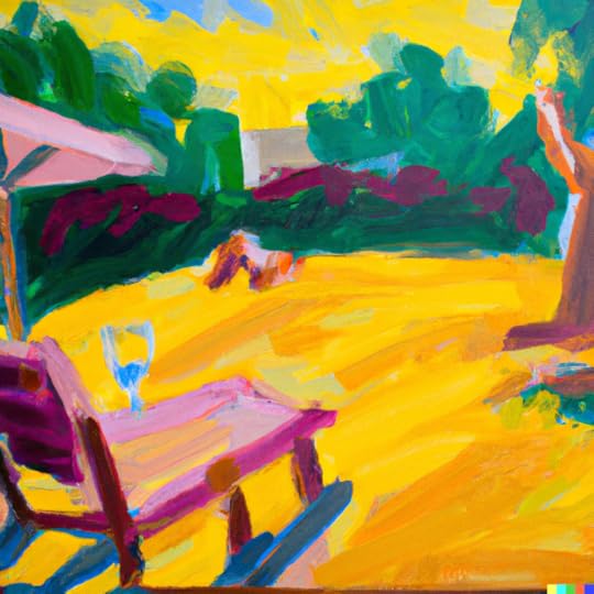 An impressionist oil painting of the perfect Tuesday created using DALLE