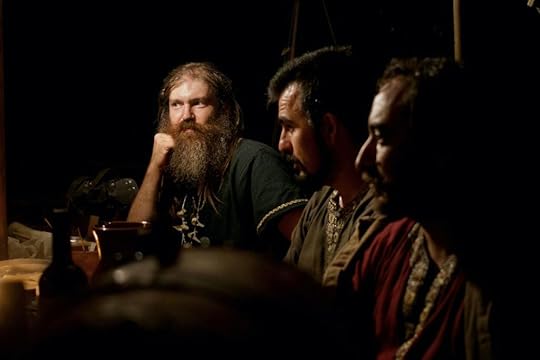 Three Viking-like men