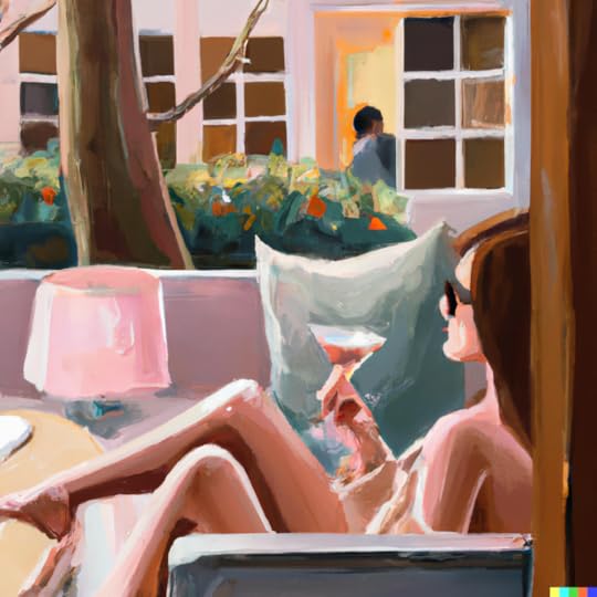 A Renoir oil painting of the perfect Thursday afternoon created using DALLE