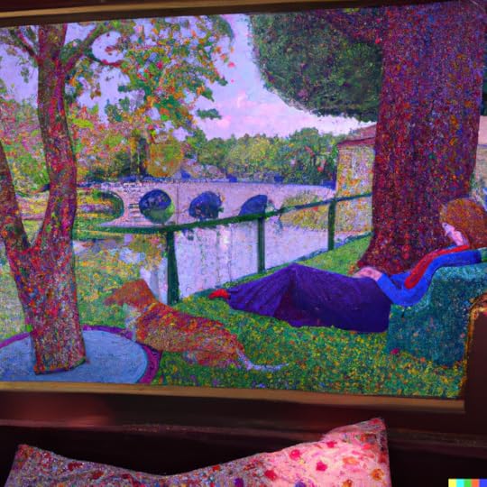 A Paul Signac painting of the perfect Sunday afternoon created using DALLE