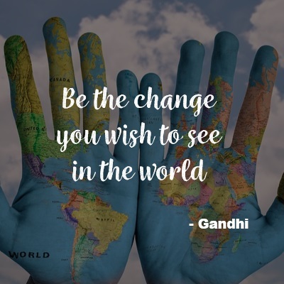 Be the change demand better