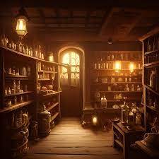 Potion Shop - AI Generated Artwork - NightCafe Creator
