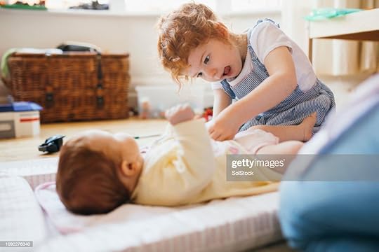 HILARIOUS! Sister changing baby brother's diaper YouTube