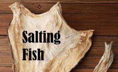 Podcast art for salted fish episode.