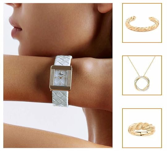 Watch, necklace, ring... Declination of braids at Poiray.