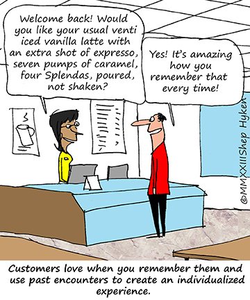 Individualize the CX