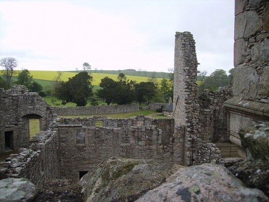 tolquhon, one of Aberdeenshire's ruined castles