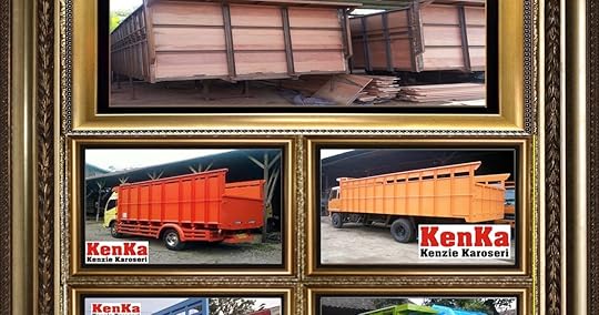 dimensi ukuran truck bak kayu karoseri kenka