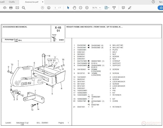 LANDINI Tractor Service Manual PDF free download