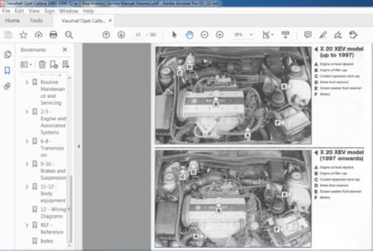 Opel Calibra – ProCarManuals.com