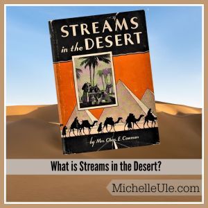 Original 1925 cover Streams in the Desert
