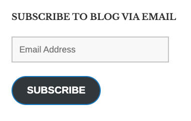 subscribe to blog box