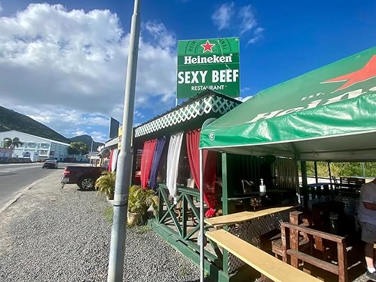 Caribbean food, sexy beef restaurant
