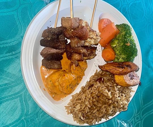 Caribbean food, sexy beef food
