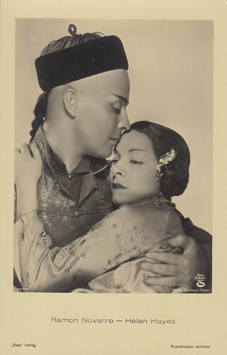 Ramon Novarro and Helen Hayes,